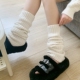 腿套女堆堆袜小腿袜jk套脚袜子冬季 白色春秋薄款 秋冬修饰腿型袜套