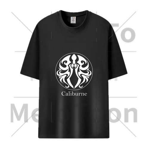 舞萌圣剑曲绘周边短袖印花纯棉大码T恤夏季宽松半袖圆领衣服