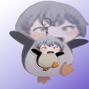 咕咕嘎嘎高松灯企鹅钥匙扣Mygo周边挂件