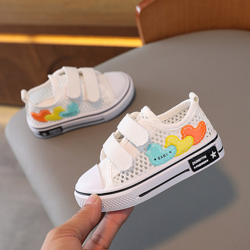 儿童帆布鞋透气防滑幼儿园