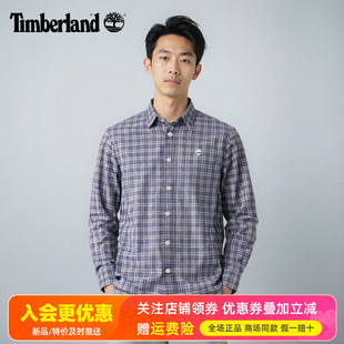 A44EU A2AEJ 襯衫 Timberland添柏嵐運動戶外男商務休閑透氣棉長袖