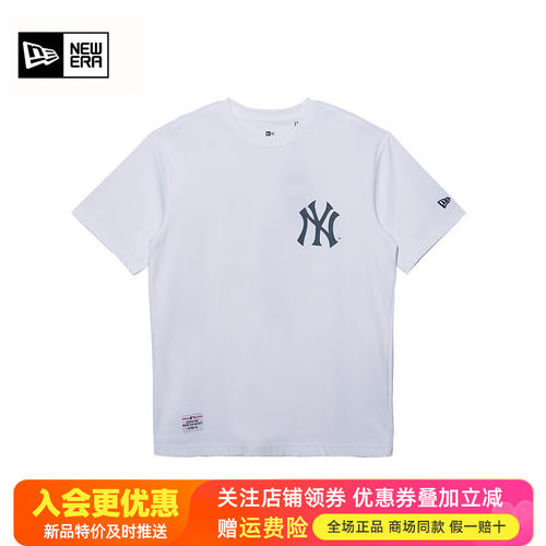 NewEra纽亦华印花短袖T恤