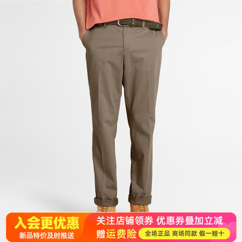 Timberland添柏岚户外男裤棉质舒适透气休闲裤运动裤工装裤A2BZA