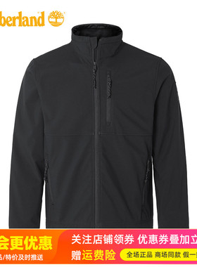 2025秋冬Timberland添柏岚户外男拒水加绒防风保暖软壳衣A6AU4