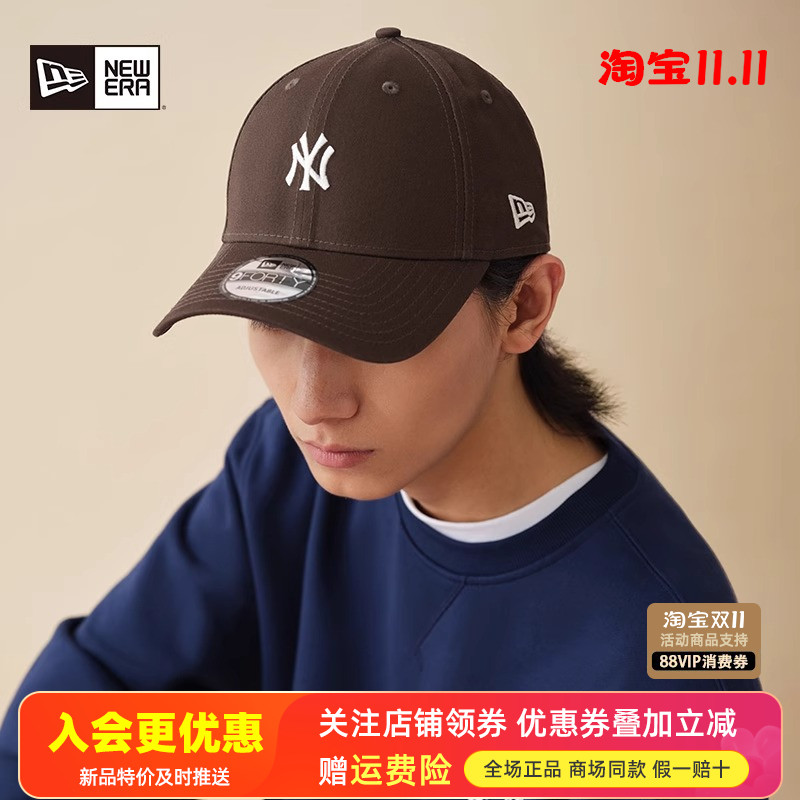 NewEra纽亦华男女MLB硬顶940弯檐NY鸭舌帽LA棒球帽14440974