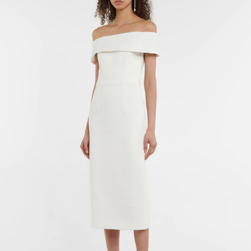 简约晚礼服中长裙时尚派对伴娘姐妹小礼服装2026新款宴会连衣裙女