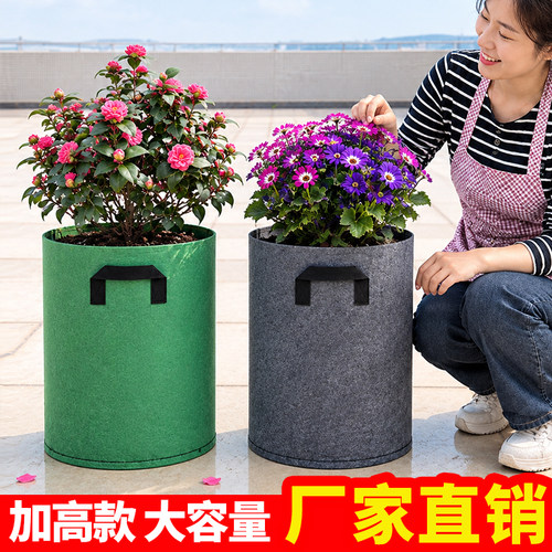 花盆高筒款大号特价种植透气阳台