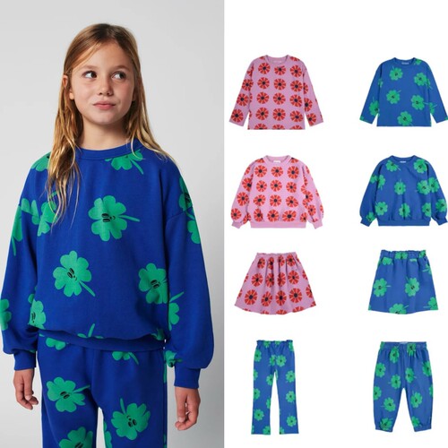 2025秋冬BC童装男女儿童加绒卫衣卫裤宝宝套装印花短裙中小童T恤