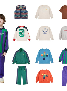 2026春Bc儿童套装男女童卫衣卫裤长袖T恤长裤运动服马甲背心套装