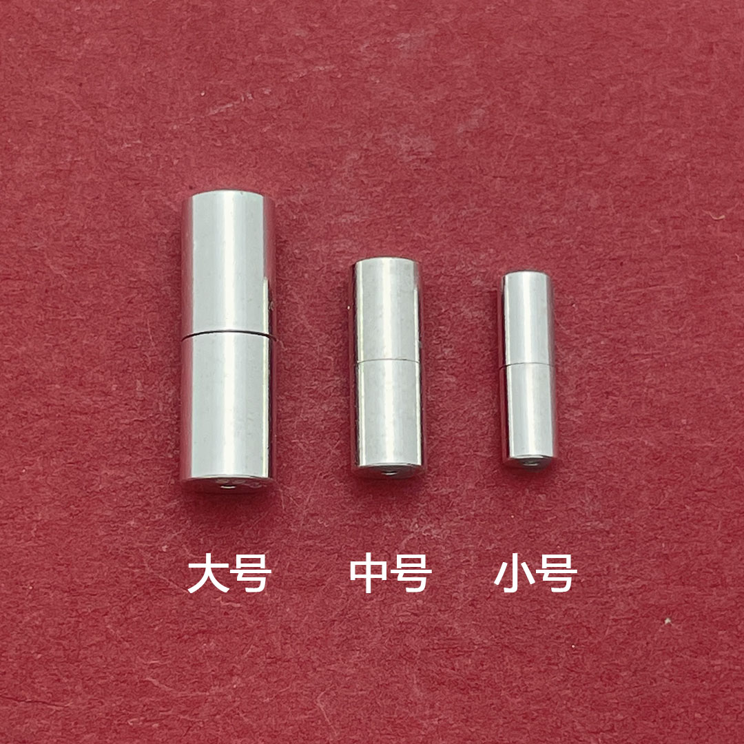 S925纯银螺旋管螺丝扣DIY配件