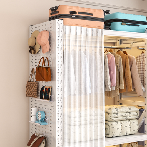 【衣架洞洞板-隔板-防尘帘-挂衣杆】