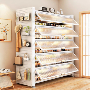 简易鞋 架子 柜家用门口多层收纳柜储物柜入户玄关大容量新款 钢制鞋