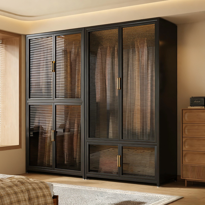 家用钢制衣柜2026新爆款卧室出租房简易组装金属铁皮衣柜组合衣橱,收纳整理,衣物收纳柜/简易衣橱,淘宝优惠券,粉丝福利购,淘宝优惠卷