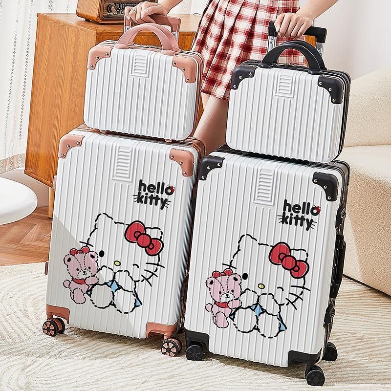 hellokitty行李箱女新款24寸拉杆箱旅行箱20寸登机箱卡通可爱学生