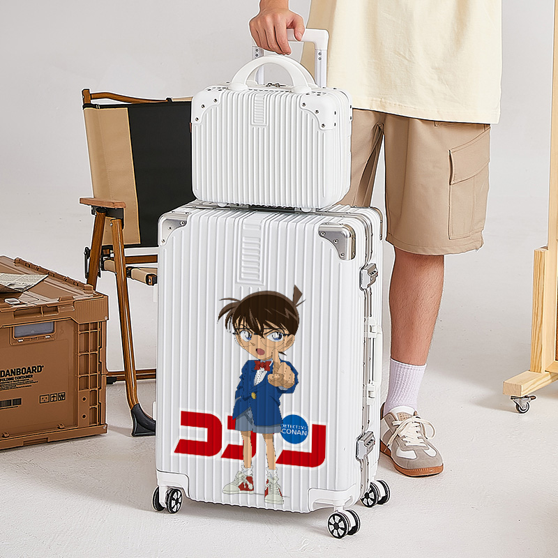 名侦探柯南行李箱女2025新款24寸拉杆箱旅行箱20寸登机箱高颜值