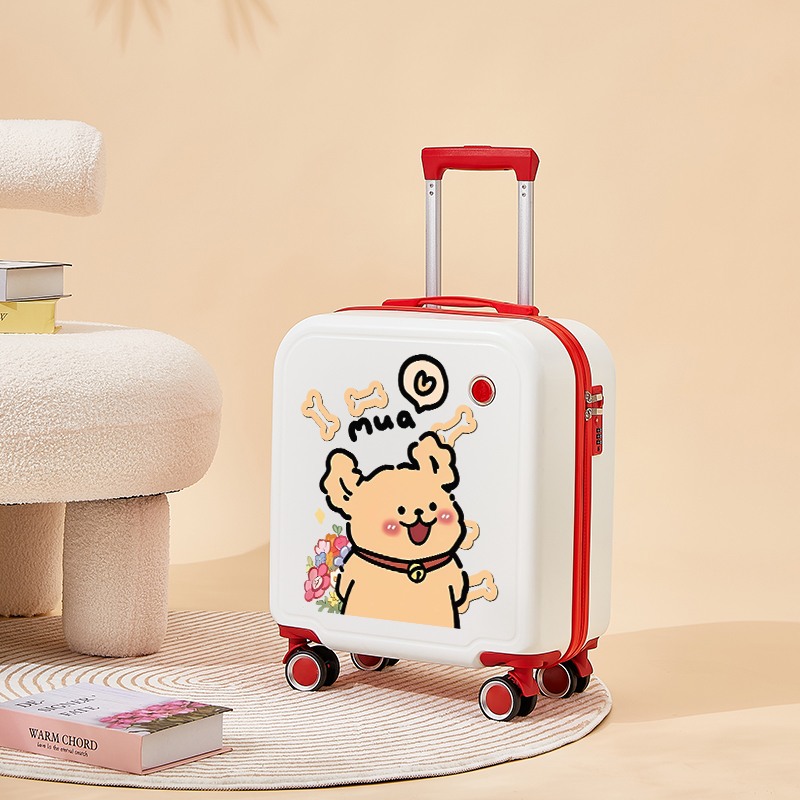 小号行李箱女卡通可爱拉杆箱小学生儿童20寸登机密码皮箱子18寸