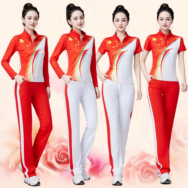 2025新广场舞服装套装中国梦之队图片