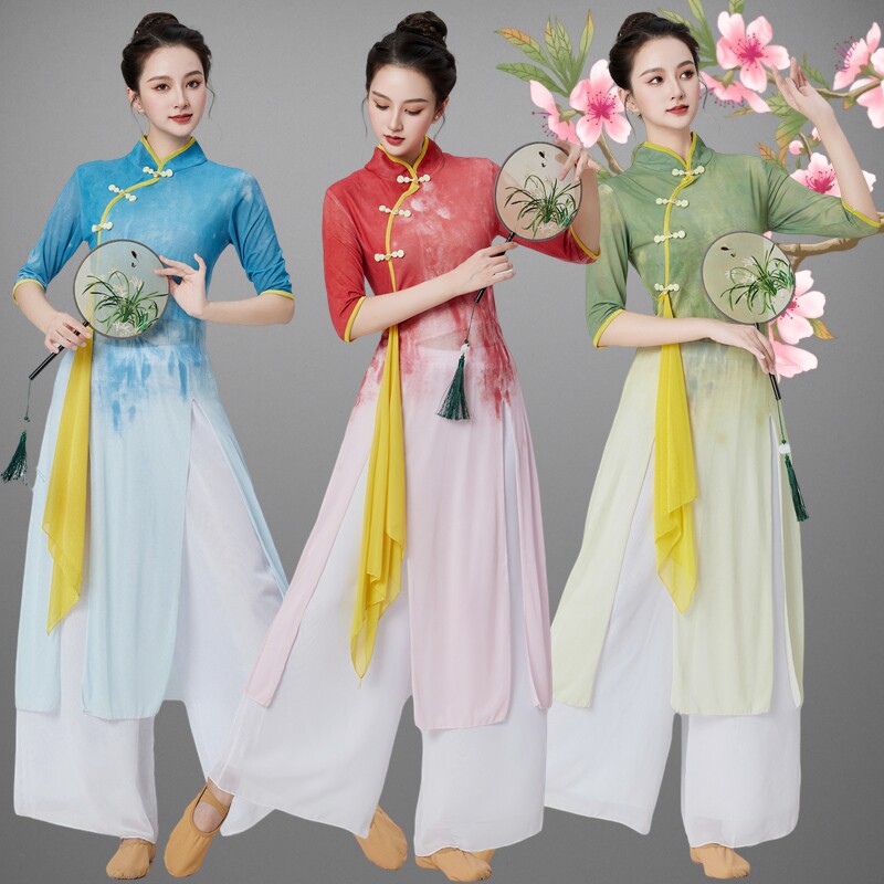 广场舞服装新款套装中国古典民族