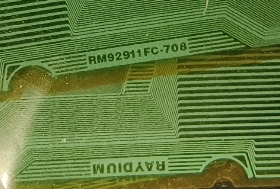 RM92911FC-708原型号全新切片液晶显示模块COF现货