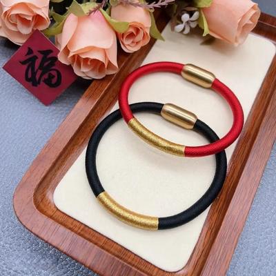 福运满满本命年朱砂手环可装朱砂