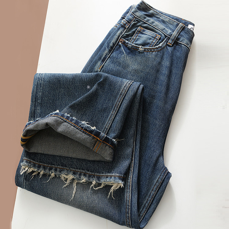 时尚潮流百搭经典牛仔裤