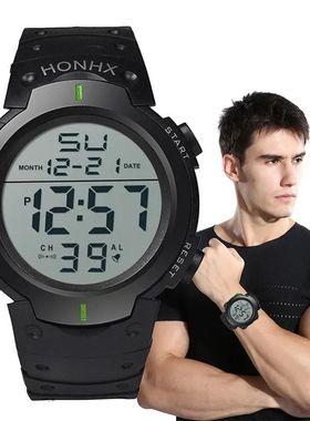 Men Sport LED Watches Top Brand Men Digital Clock Multi-Func