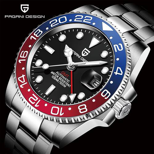 2024 New PAGANI DESIGN Luxury Men Mechanical Watches Stainle