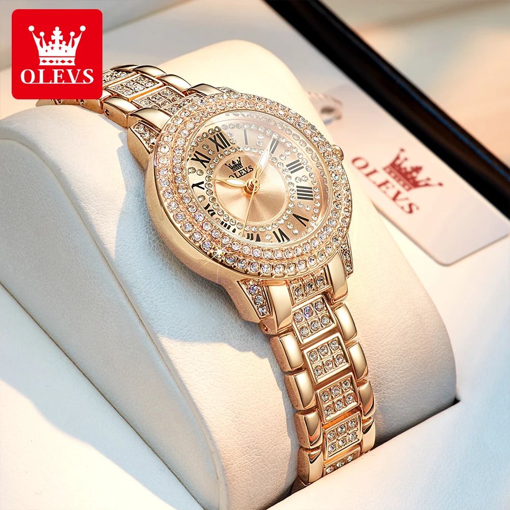 OLEVS 9943 Watch For Women Luxury Original Quartz Ladies Wri