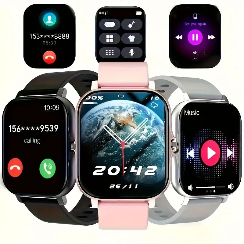 KESHUYOU 2025 Smart Watch Answer Make Call Message Preview S