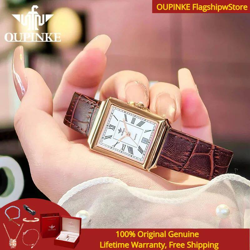 OUPINKE 3182 Top Imported Swiss Quartz Movement Women Watch