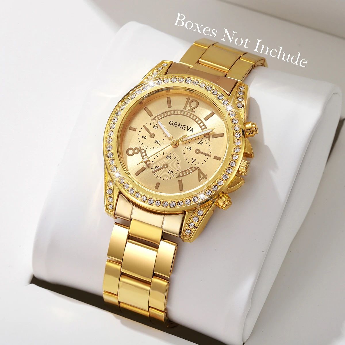 Luxury Diamond Women Watches Arabic Dial Alloy Strap Quartz