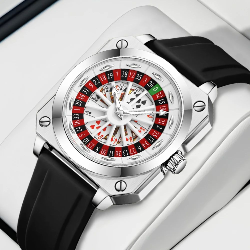 2025 New Mens Roulette Watch VA VA VOOM Brand Original Sport