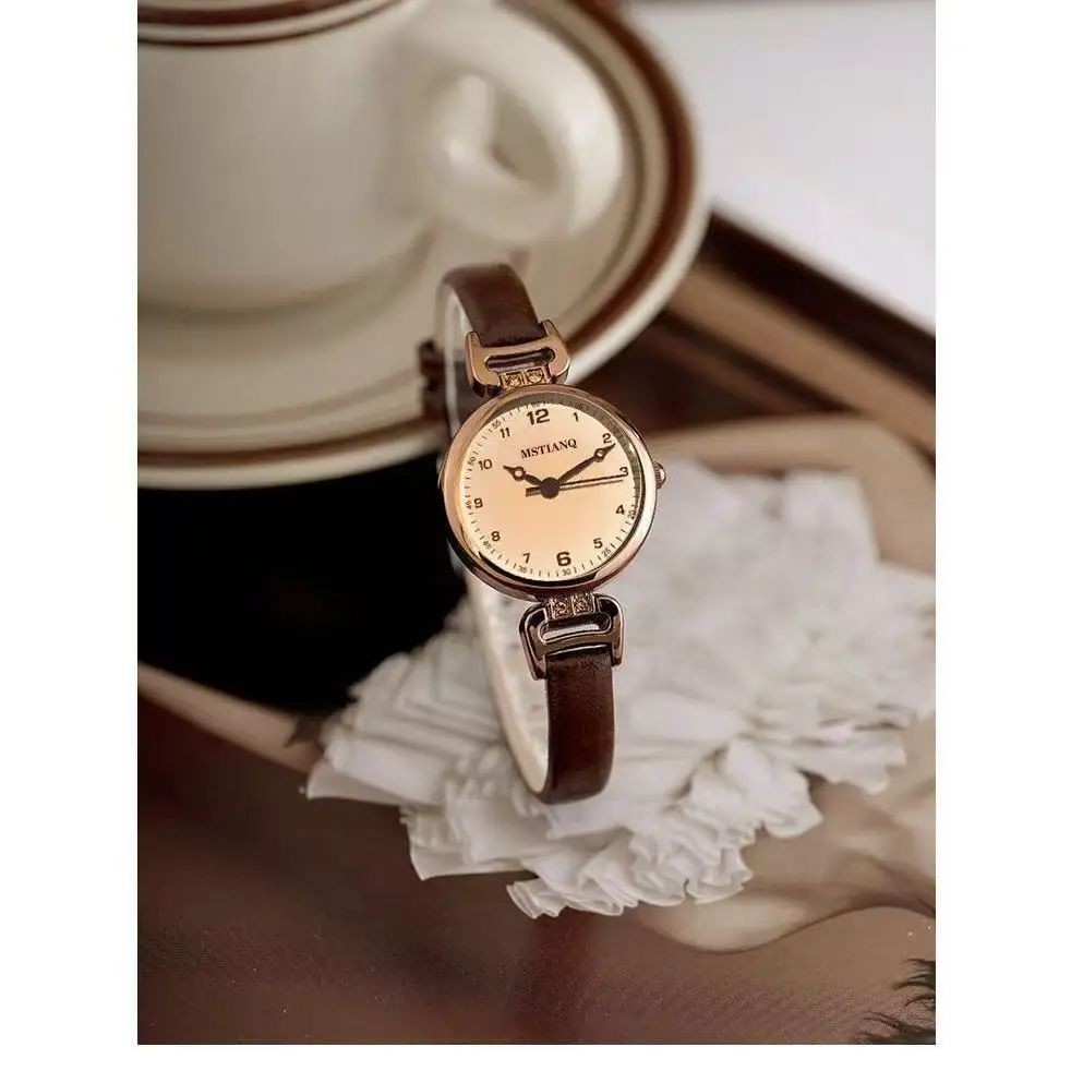 Retro examination watch women's students ins high value ligh