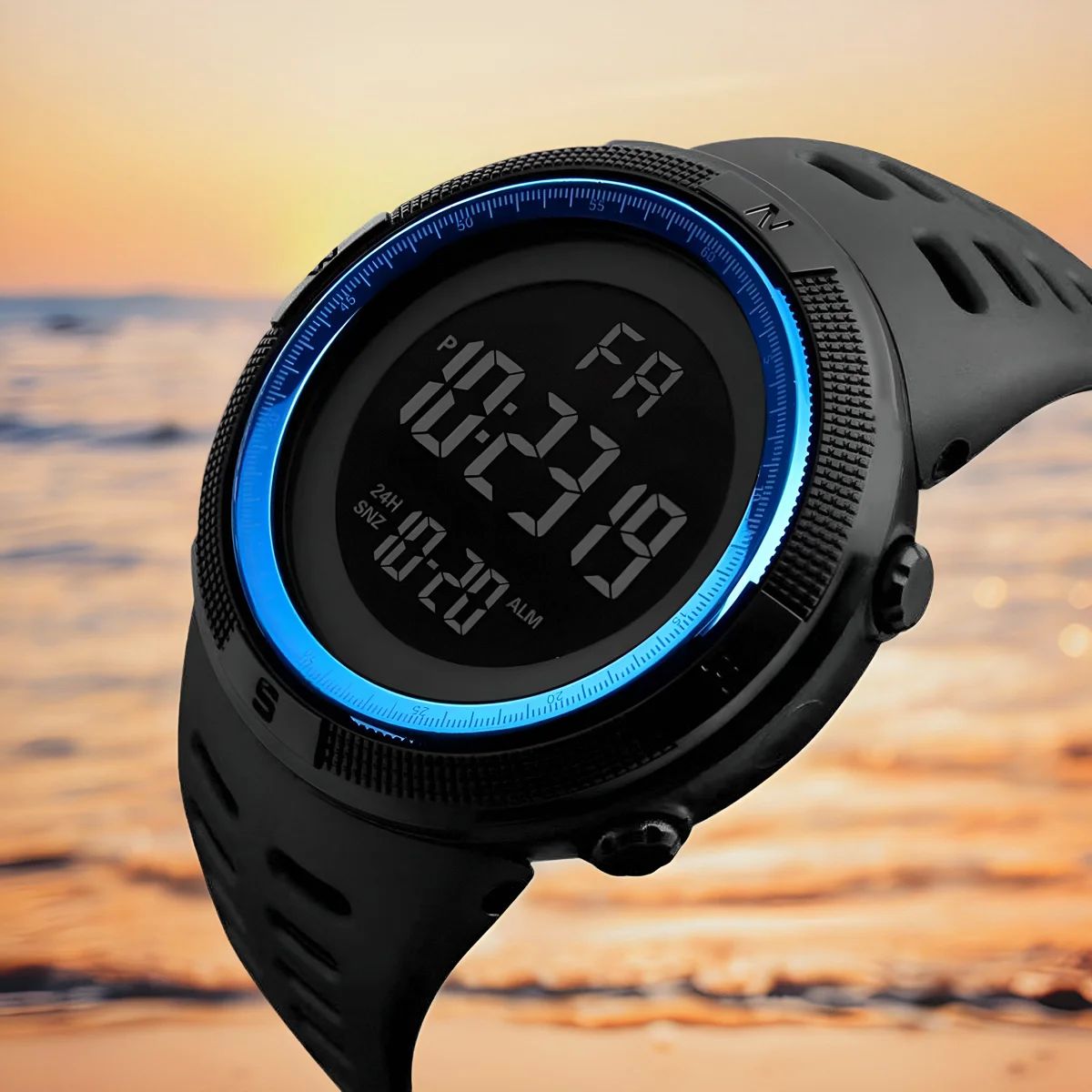 New multi-functional electronic watches male and female stud