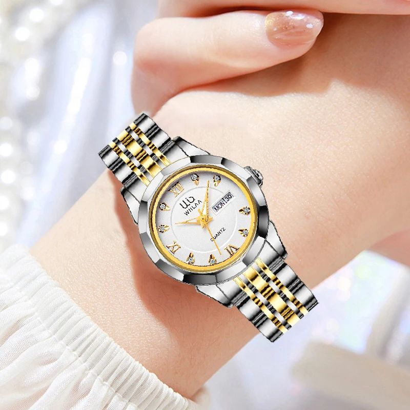 Women Watches 2025 Top Brand Luxury Stainless Steel Band Hig