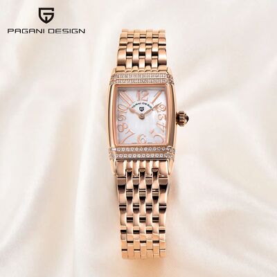 PAGANI DESIGN New 22mm Women Quartz Watches Luxury Sapphire