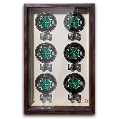 Luxury Automatic Watch Winder High-End 6 Slot Automatic Wood