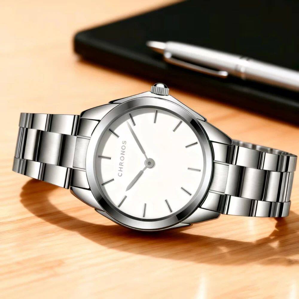 2025 Brand New CHRONOS Women Watches Luxury Fashion Elegant