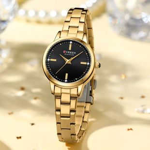 CURREN-Women's Simple Dial Wristwatch, Elegant and Charming