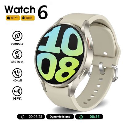 New For Samsung Galaxy Watch 6 Classic Smartwatch Men AMOLED