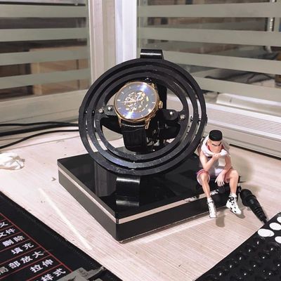 USB Power Automatic Watch Winder Display Case Rotating Displ