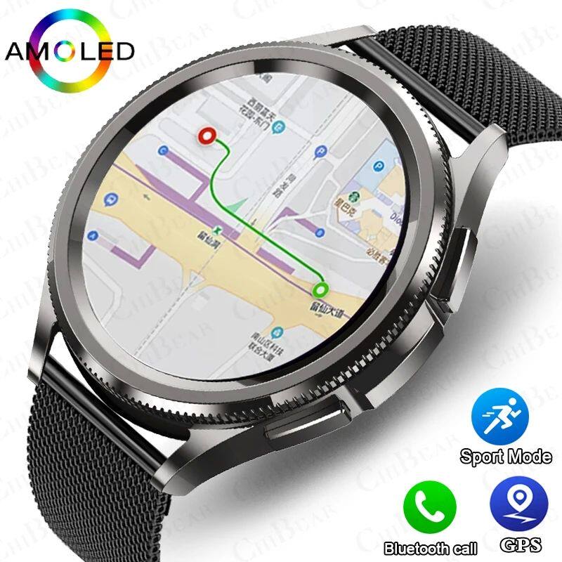 For Samsung Galaxy Watch6 Classic Smartwatch Men GPS Sports