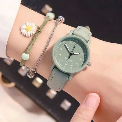 Women Watches PU Leather Strap Women Quartz Wristwatches Wat