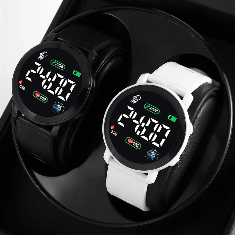 Couple Watches LED Digital Watch for Men Women Sports Army M