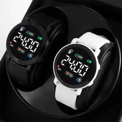 Couple Watches LED Digital Watch for Men Women Sports Army M