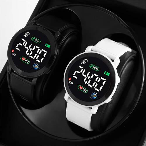Couple Watches LED Digital Watch for Men Women Sports Army M