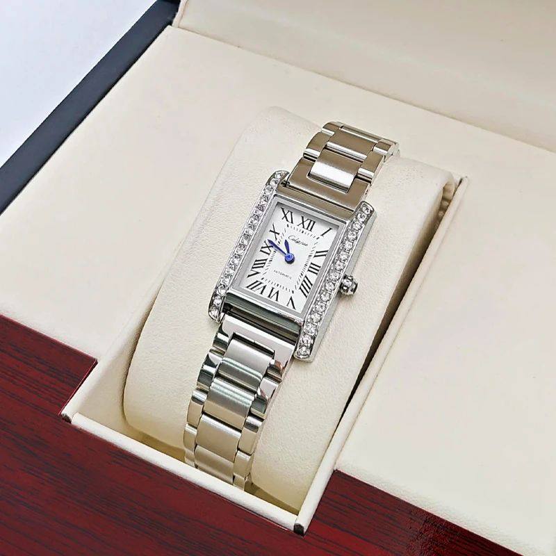 Light Luxury Fashion Women's Watch, Small Square Shape, High