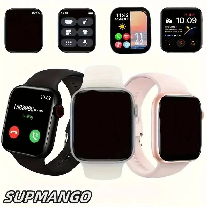T168 Wireless Calling Smart Watch Make Answer Call Full Touc