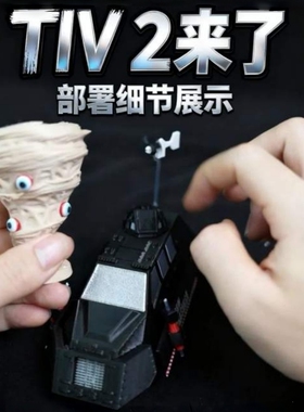 【TIV2】龙卷风拦截车玩具摆件盖瑞模组风暴追逐者送男生礼物玩具