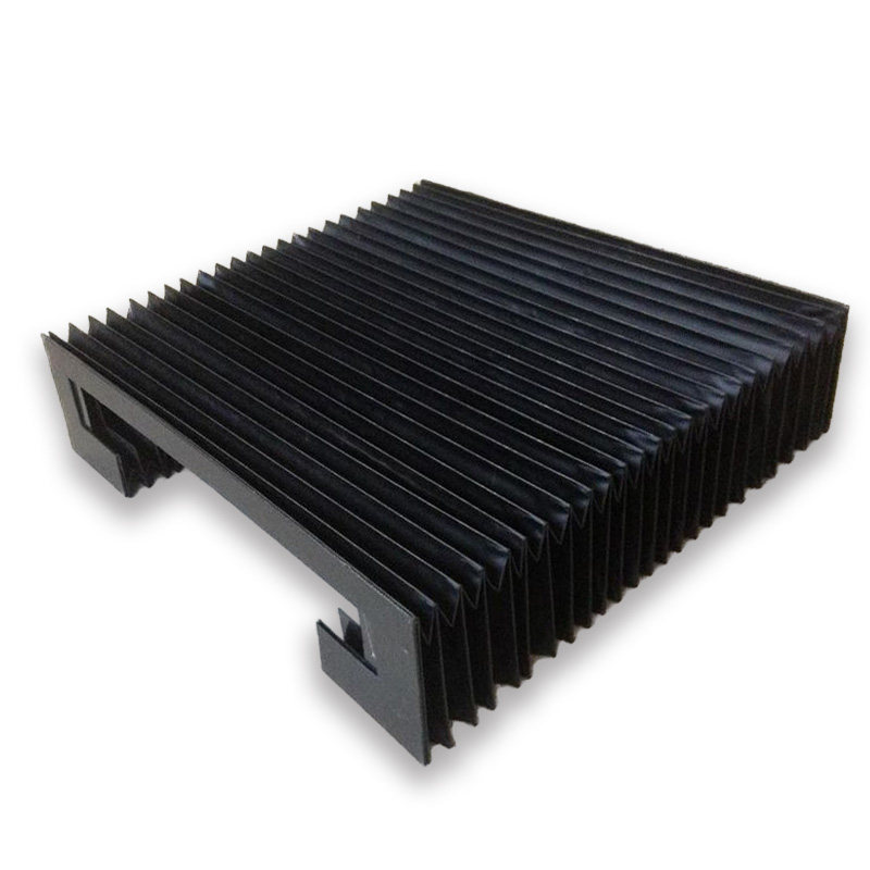 定制风琴式防护罩伸缩导轨防尘罩机床护板防火阻燃门形卷帘风琴罩